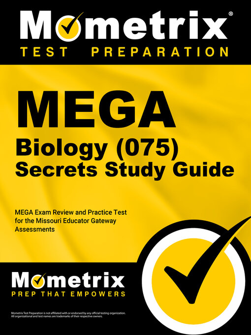 Title details for MEGA Biology (075) Secrets Study Guide by Mometrix - Available